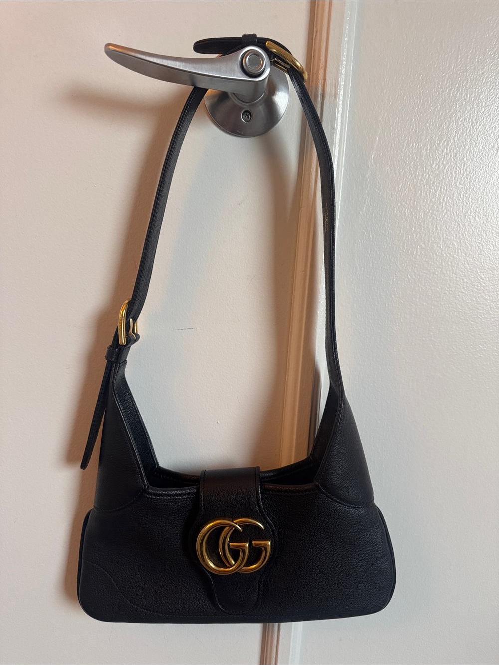 Authentic Gucci Black Leather Purse